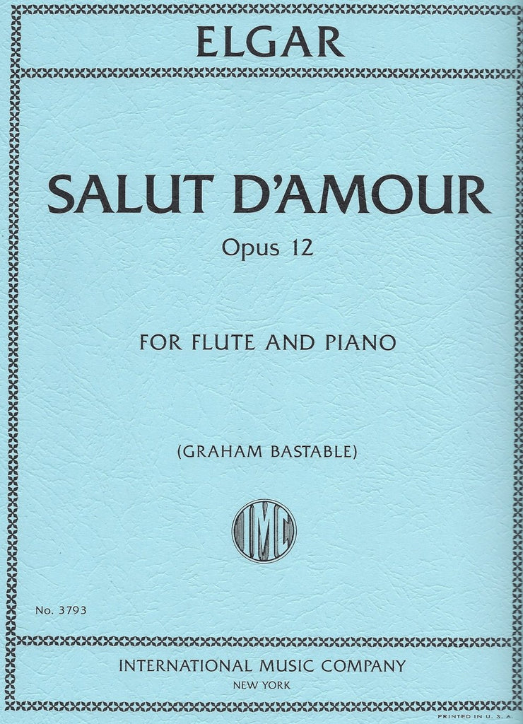 Salut D’Amour, Opus 12 (Flute and Piano)
