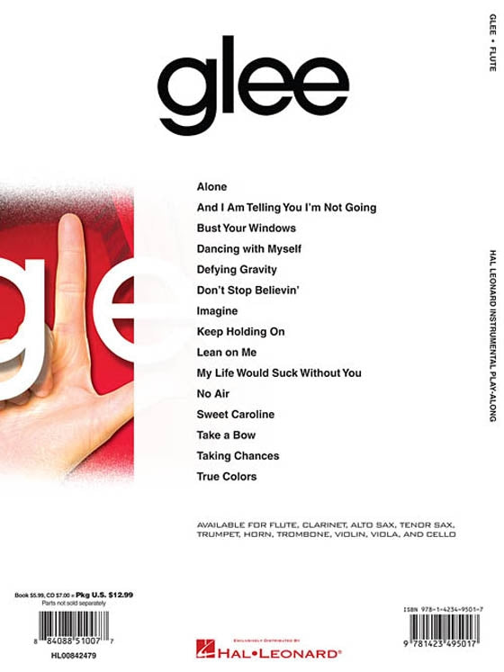 Glee Instrumental Play-Along: Flute