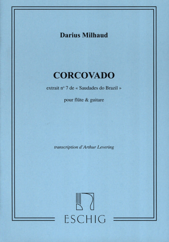 Corcovado, Saudades do Brazil no. 7 (Flute and Guitar)