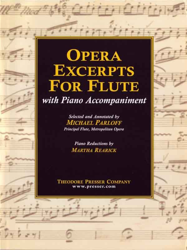 Opera Excerpts for Flute