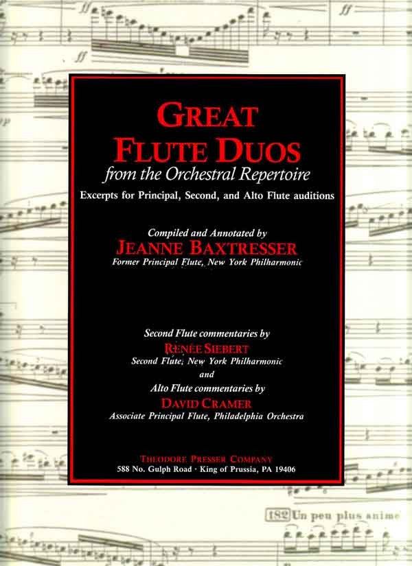 Great Flute Duos From The Orchestral Repertoire