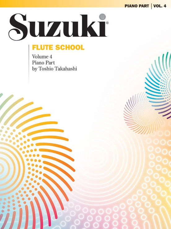 Suzuki Flute School: Piano Part, Volume 4 (Studies and Etudes)