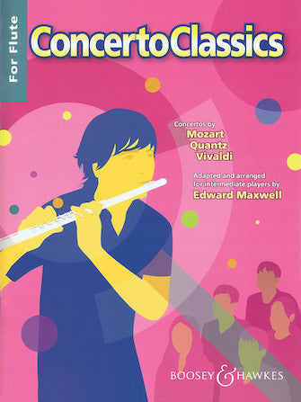 Concerto Classics: Adapted and Arranged for Intermediate Players (Flute and Piano)