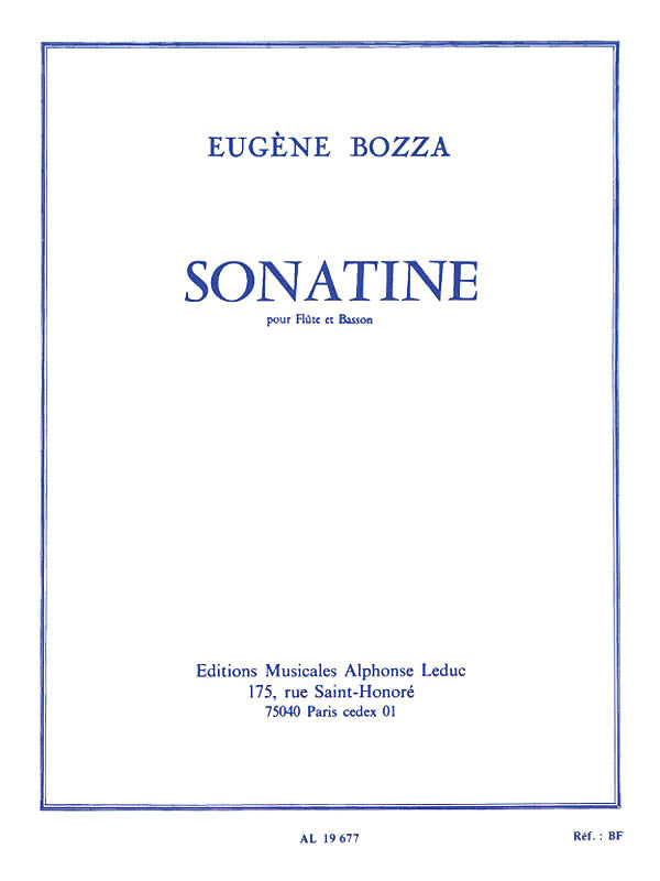 Sonatina (Flute and Bassoon)