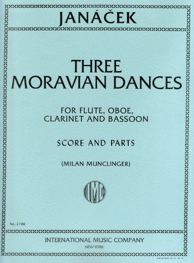Three Moravian Dances (Flute and Winds)