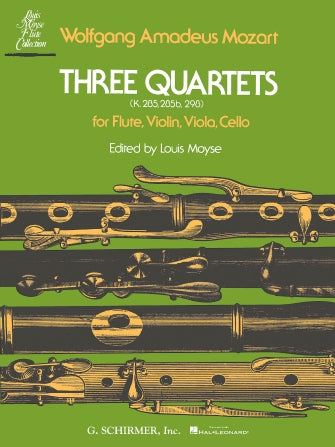 3 Quartets K.285, K.285b and K.298 (Flute and Strings)