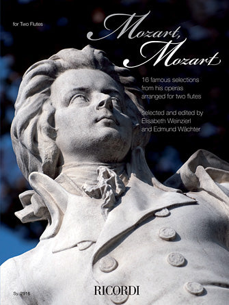 MOZART, MOZART 16 Selections from the Operas in Historic Arrangements (2 Flutes)