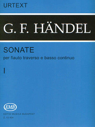 Six Sonatas for Flute and Basso Continuo – Volume 1 (Flute and Piano)