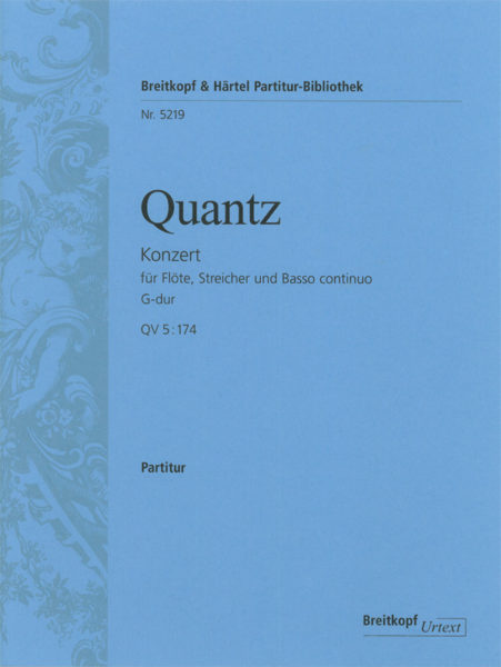 Flute Concerto in G major QV 5:174 (Flute and Piano)
