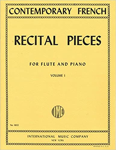 Recital Pieces, Album of Ten Original Pieces in Two Volumes - Volume I (Flute and Piano)
