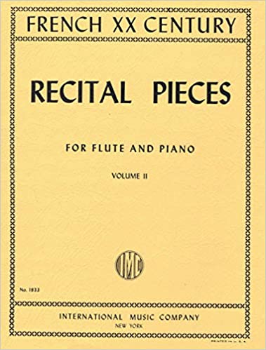 Recital Pieces, Album of Ten Original Pieces Volume II (Flute and Piano)