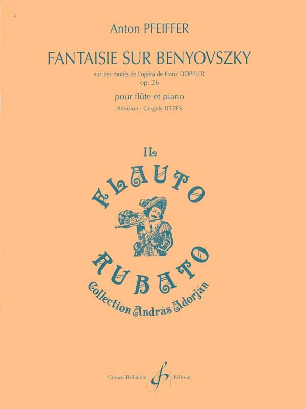 Fantaisie sur Benyovszky, Op. 26 (Flute and Piano)