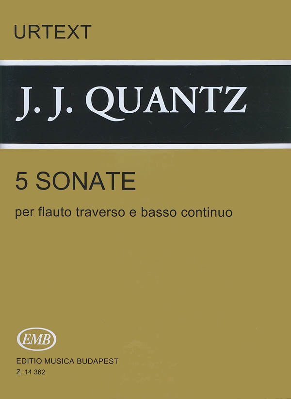 5 Sonatas (Flute and Piano)