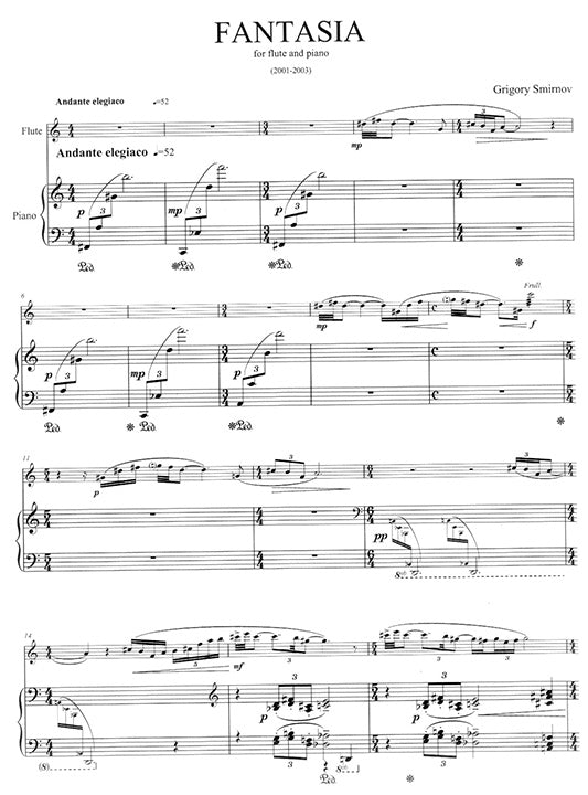 Fantasia (Flute and Piano)