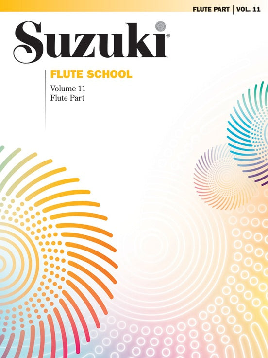 Suzuki Flute School: Flute Part, Volume 11 (Studies and Etudes)