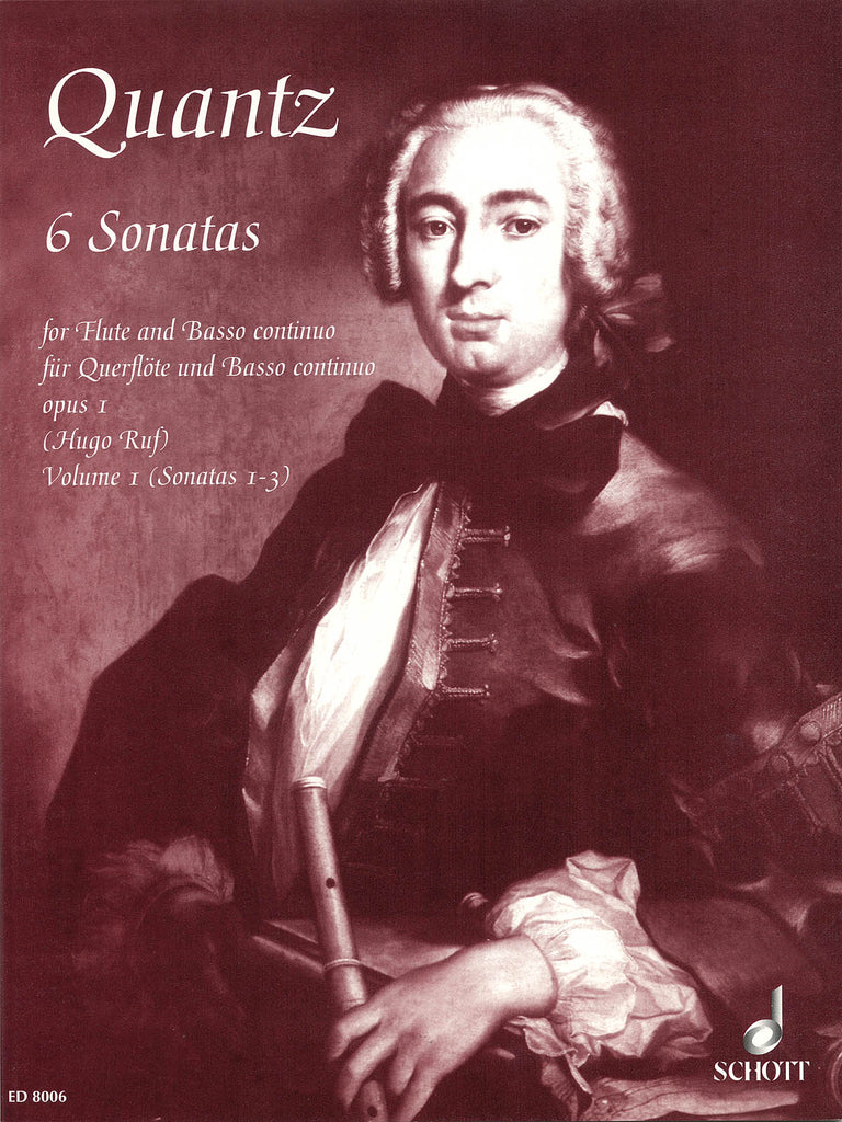 6 Sonatas Op. 1 - Volume 1, No. 1-3 (Flute and Piano)