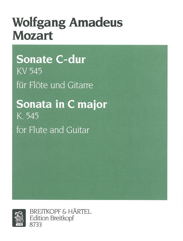 Sonata “facile” in C major K. 545 (Flute and Guitar)