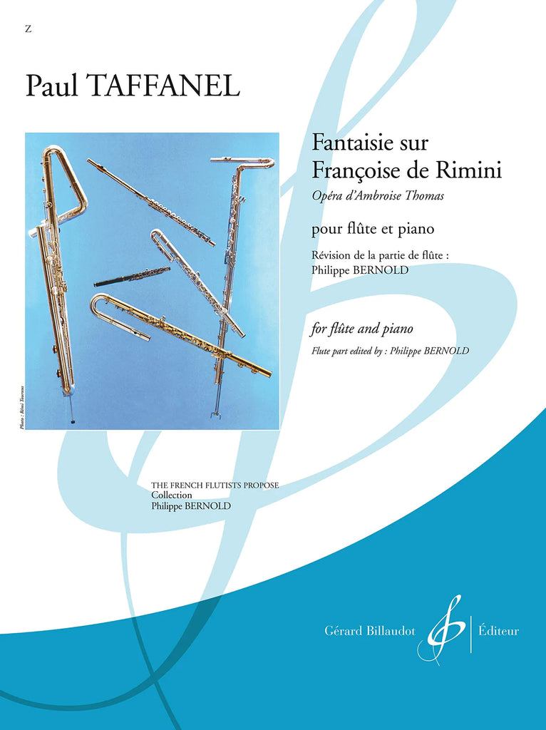 Fantaisie sur Francoise de Rimini, Opera d'Ambroise Thomas (Flute and Piano)