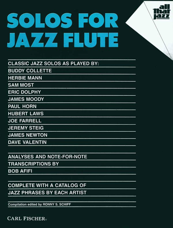 Solos for Jazz Flute (Popular Arrangements)