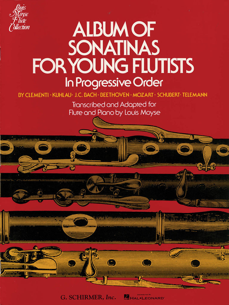 Album of Sonatinas for Young Flutists In Progressive Order (Flute and Piano)