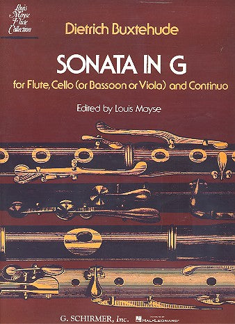 Sonata in G - Score and Parts (Flute, Cello, Piano)