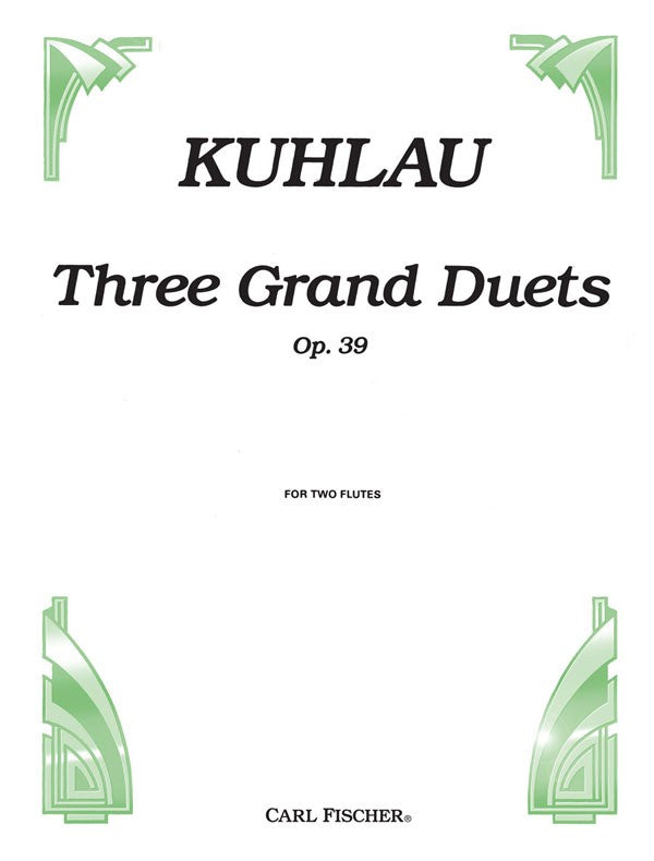 Three Grand Duets, Opus 39