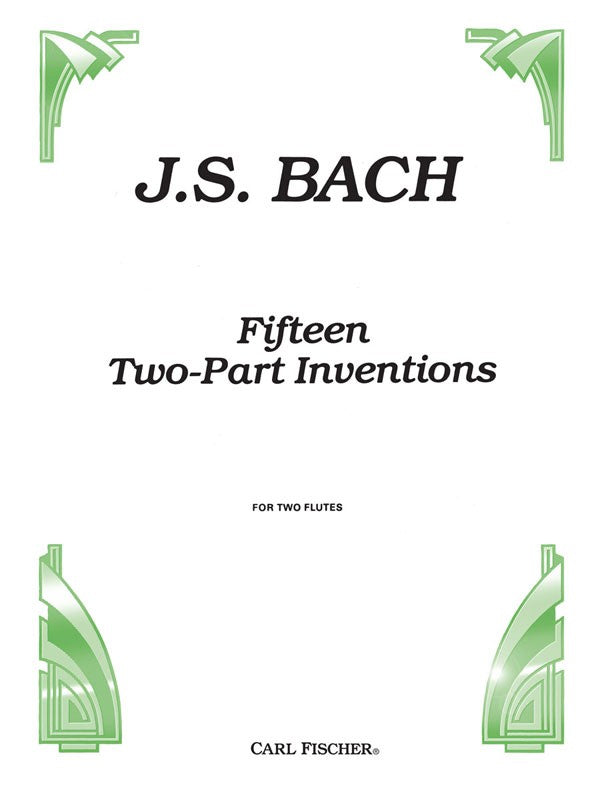 Fifteen Two Part Inventions (Two Flutes)