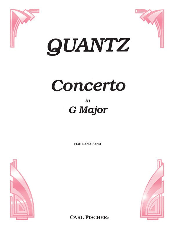 Concerto In G Major (Flute and Piano)