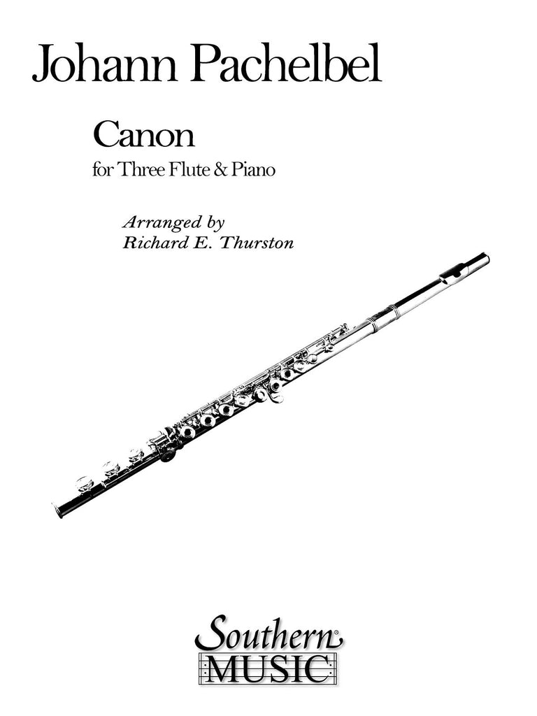 Canon (Three Flutes and Piano)