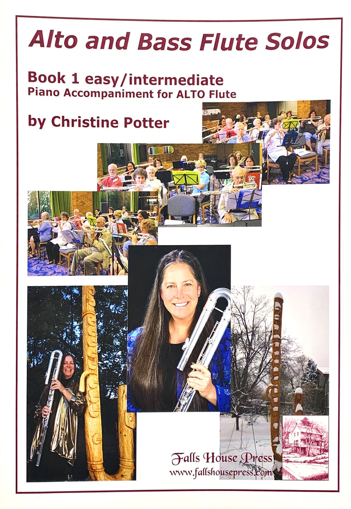 Alto and Bass Flute Solos Book 1, Version for Alto Flute (Piano)