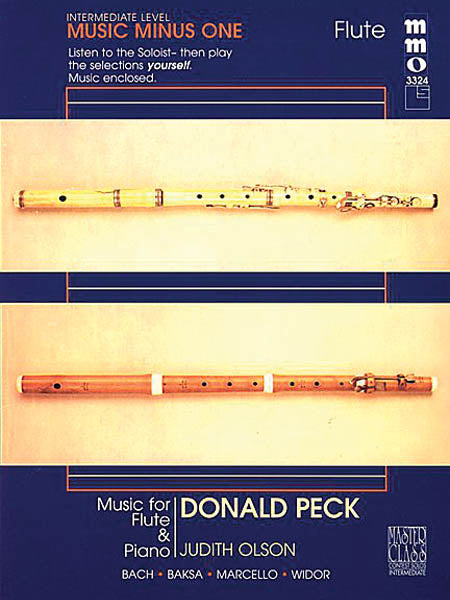 Music for Flute and Piano, Volume 2 - Bach, Baksa, Marcello, and Widor (Flute and Piano)