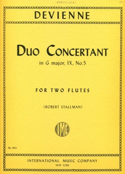 Duo Concertante in G Major, IX, No. 5 (Two Flutes)