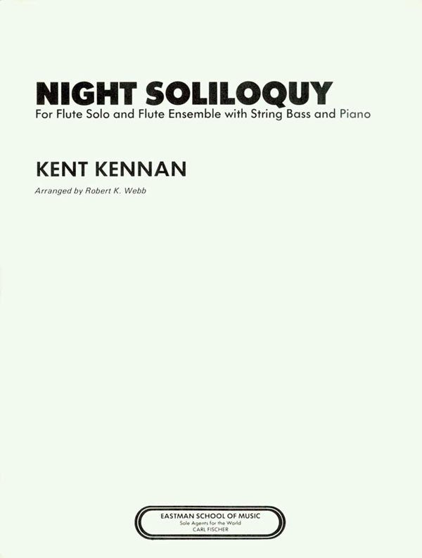 Night Soliloquy (Flute and Ensemble)