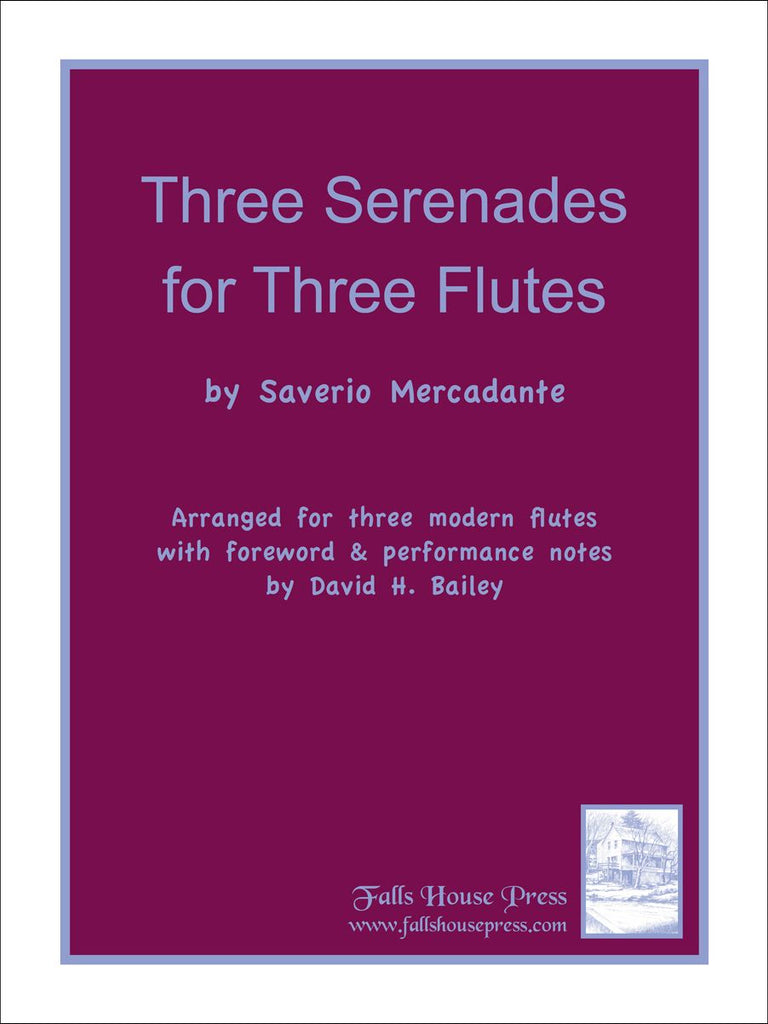 Three Serenades for Three Flutes (3 Flutes)