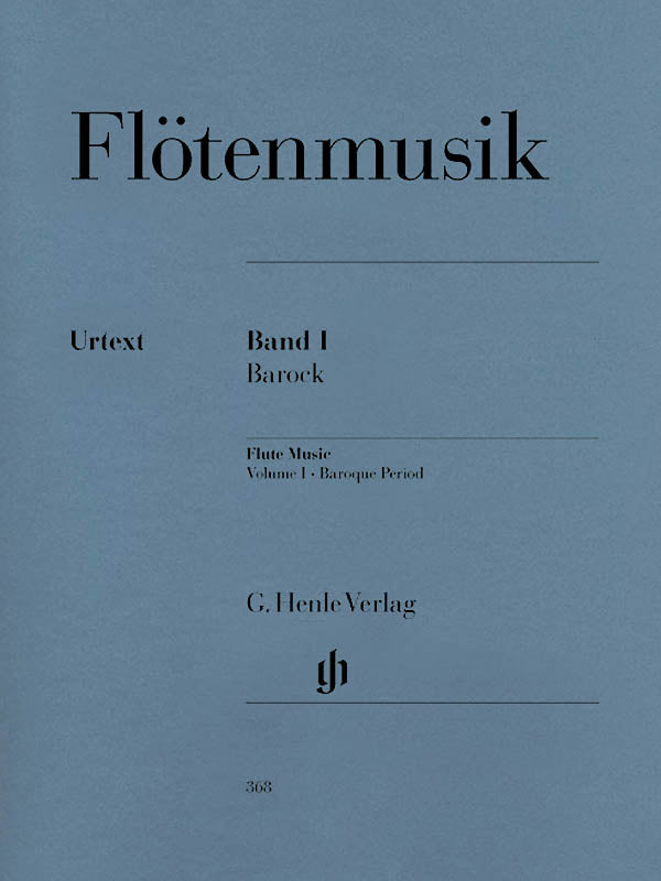 Flute Music Volume 1 - Baroque Period (Flute and Piano)