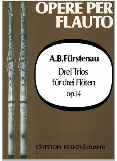 Three Trios for Three Flutes, Op. 14 (Three Flutes)