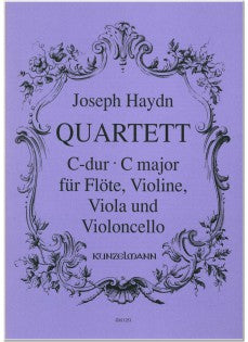 Flute Quartet in C Major (Flute, Violin, Viola, and Cello)