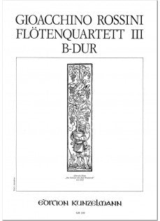 Flute Quartet No. 3 in B flat (Flute, Violin, Viola, Cello)