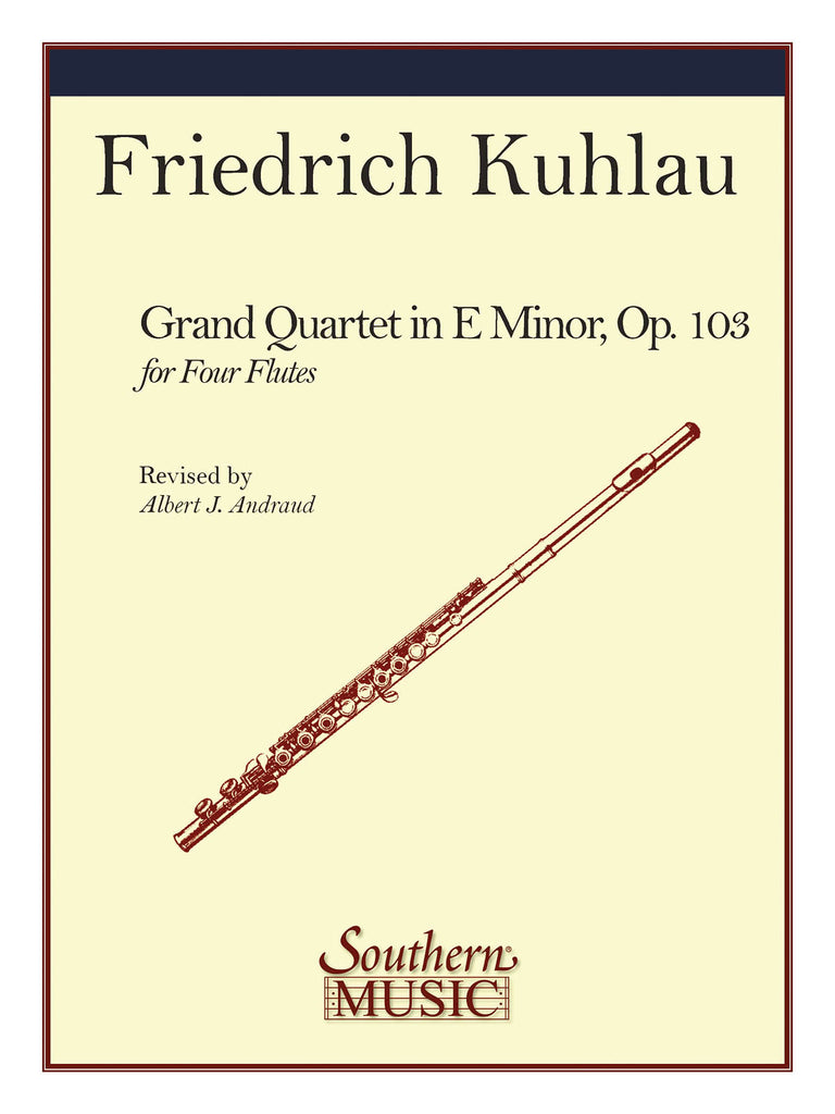 Grand Quartet Op. 103 (Four Flutes)