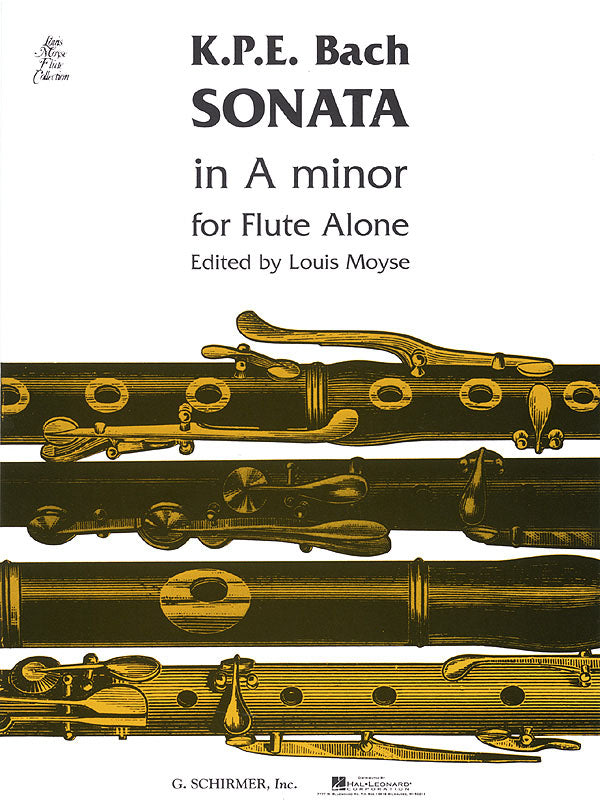 Sonata in A minor, Wq 132 (Flute Alone)