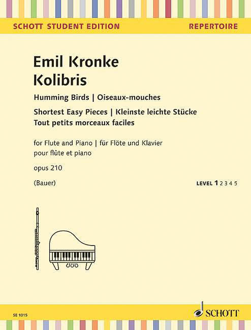 Kolibris - Humming Birds, Op. 210 (Flute and Piano)