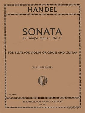 Flute Sonata in F Major (Flute and Guitar)