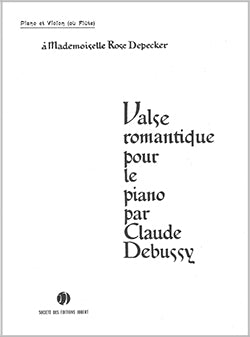 Valse romantique (Flute and Piano)