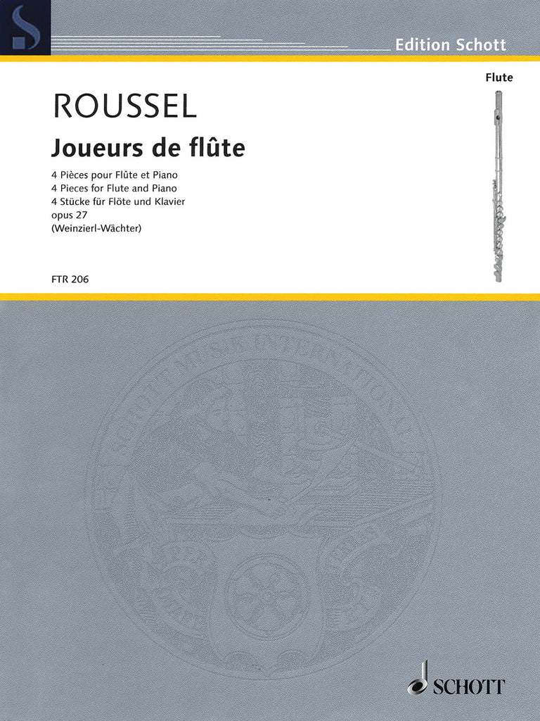 Joueurs de Flute, Op. 27 (Flute and Piano)