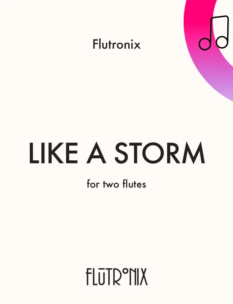Like a Storm (Two Flutes)