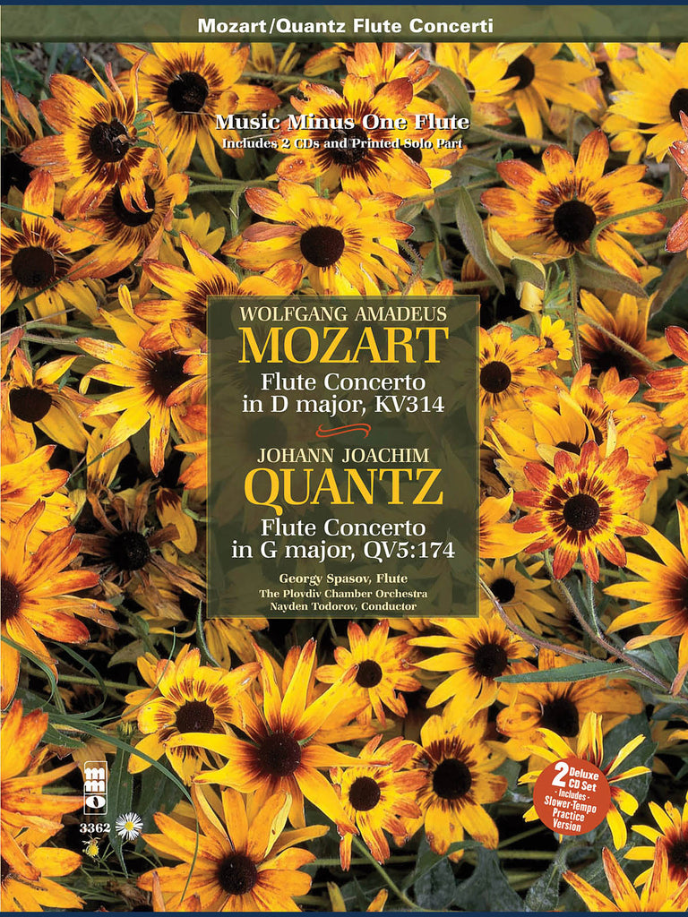 Flute Concerto No. 2 in D Major, K. 314 (Mozart); Flute Concerto in G Major (Quantz) (Flute and Piano)