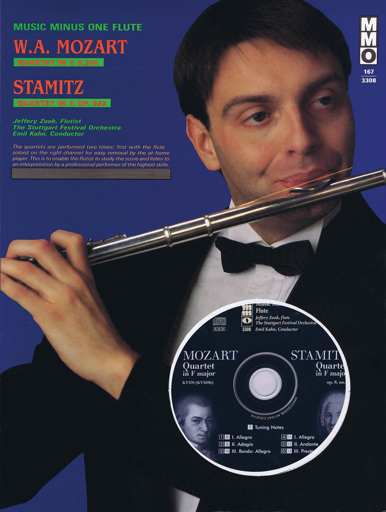 Quartet in F Major, Kv370 (Mozart); Quartet in F Major, Op. 8, No. 3 (Stamitz) (flute, violin, viola, cello)
