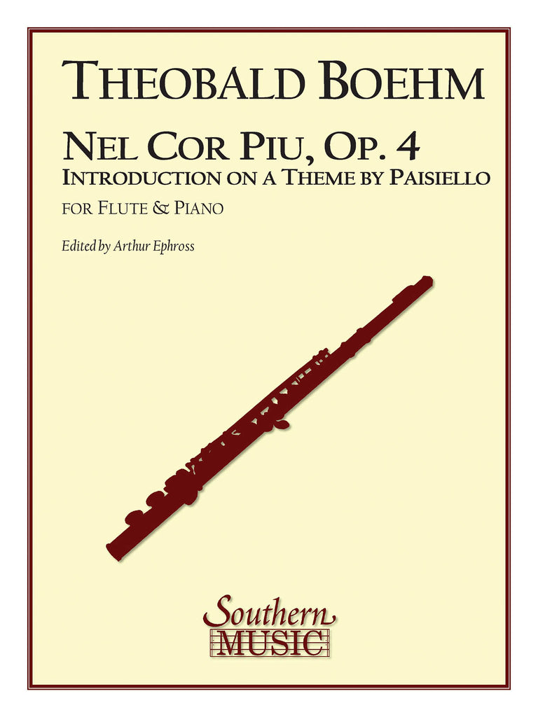 Nel Cor Piu (Flute and Piano)