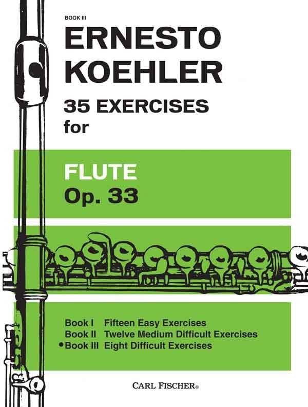 35 Exercises for Flute, Op. 33, Book 3