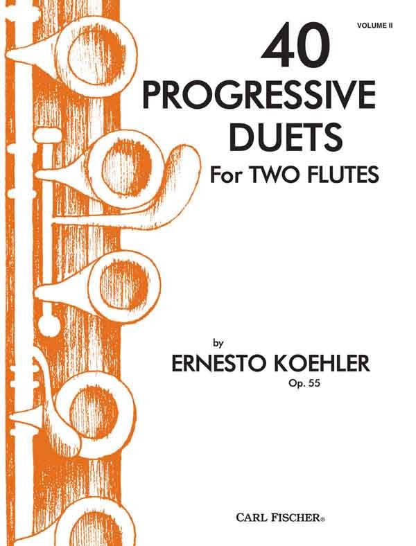 40 Progressive Duets for Two Flutes, Opus 55